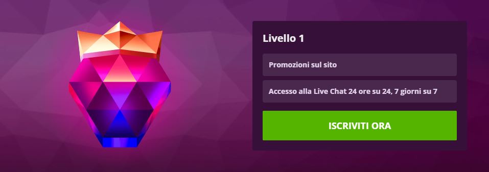 Accedi alla live chat con il programma VIP