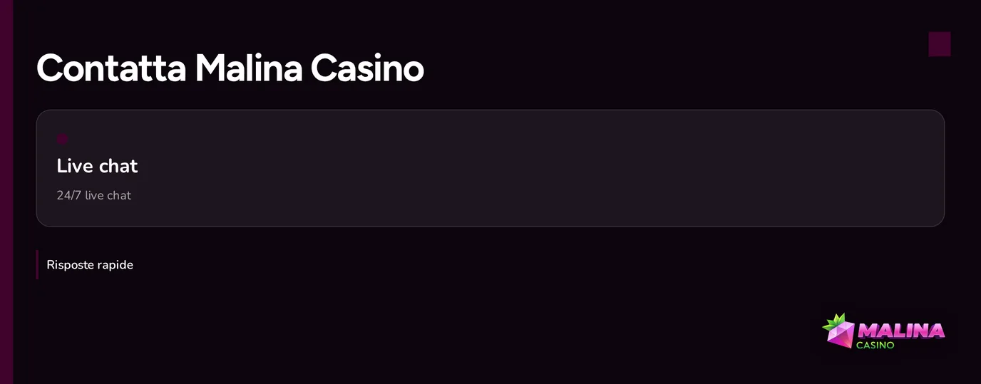 Usa chat live 24/7.